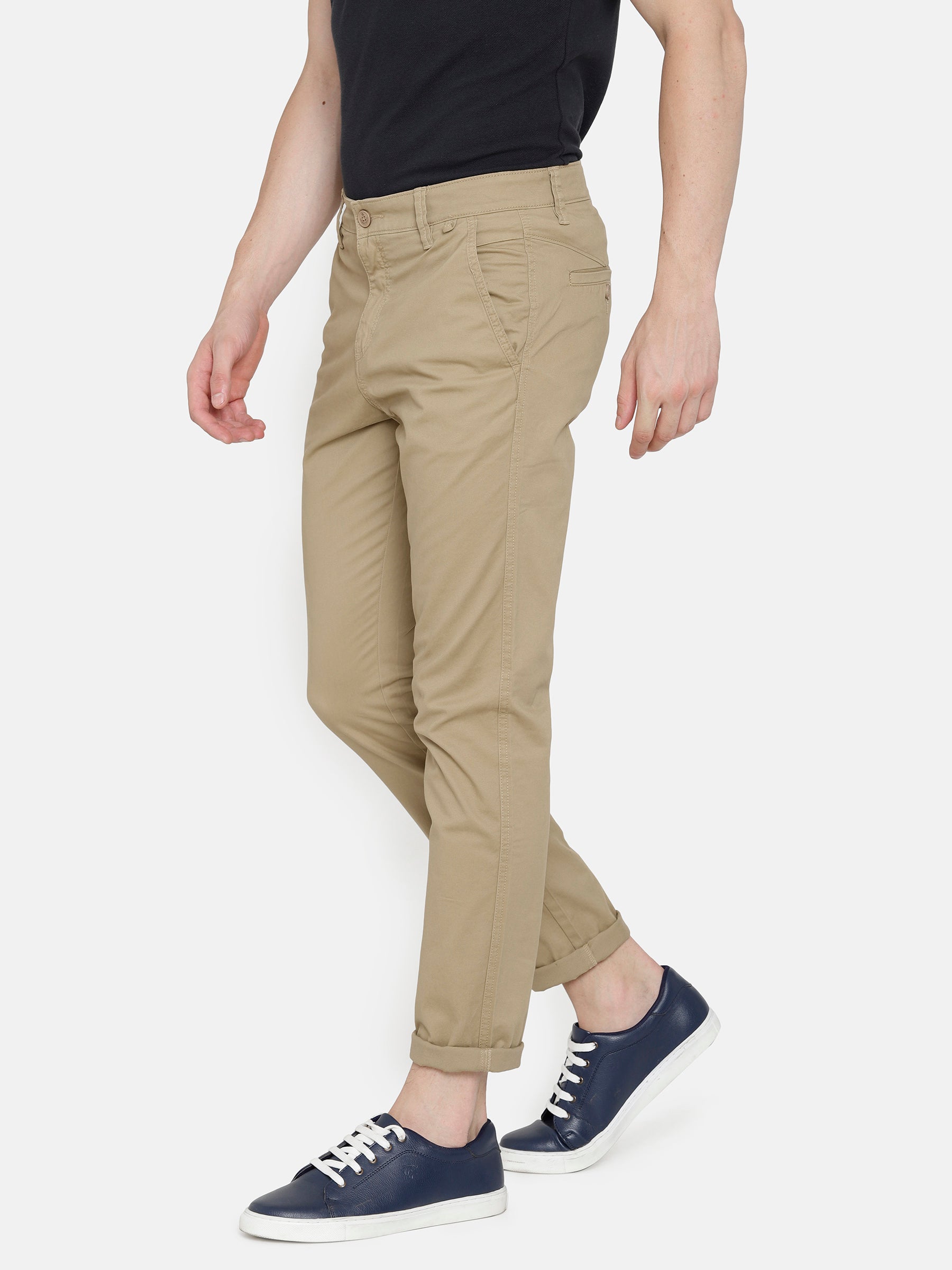 Light Khaki Men's Stretch Pants, All-In Pants | Swet Tailor®